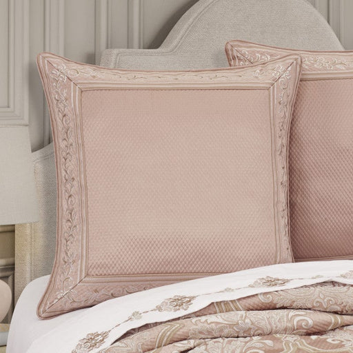 J. Queen New York Shams Rosewater Euro Sham