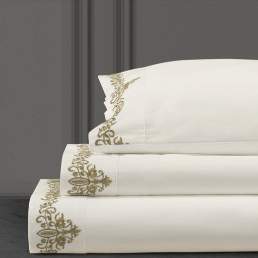 J. Queen New York Sheet Sets Noelle Embroidered Sheet Set