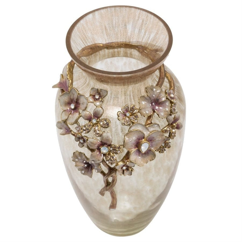 Jay Strongwater Vases Polly Bouquet Vase
