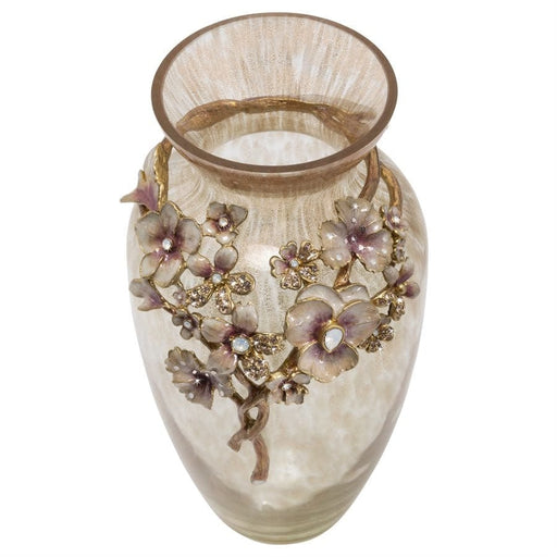 Jay Strongwater Vases Polly Bouquet Vase