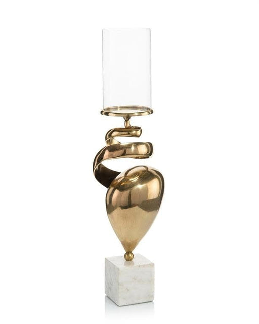 John Richard Candle Holders Twist Pillar Candle Holder