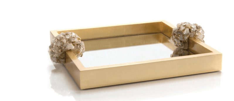 John Richard Decor & Accessories Golden Reflections Tray