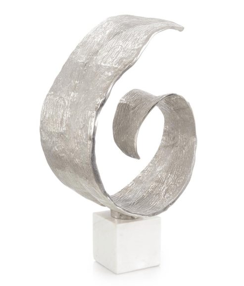 John Richard Decor & Accessories Spiral Sculpture on Marble