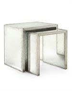 John-Richard Eglomise Nesting Side Tables