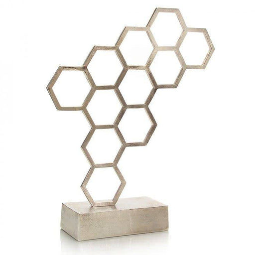 John Richard Nickel Honeycomb Sculpture