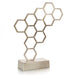 John Richard Nickel Honeycomb Sculpture