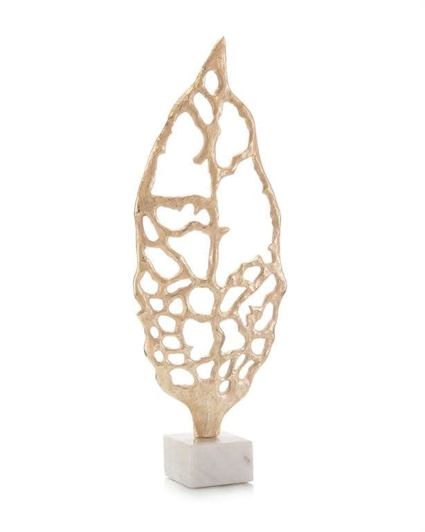 John Richard Primordial Leaf In Gold