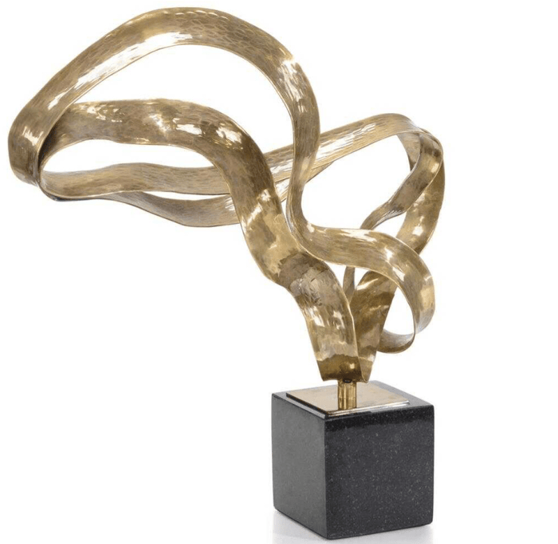 John Richard Sculpture Brass Torcer Sculpture