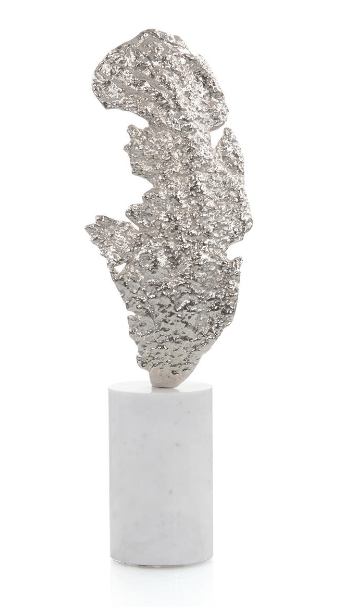 John Richard Textured Nickel Sculpture II