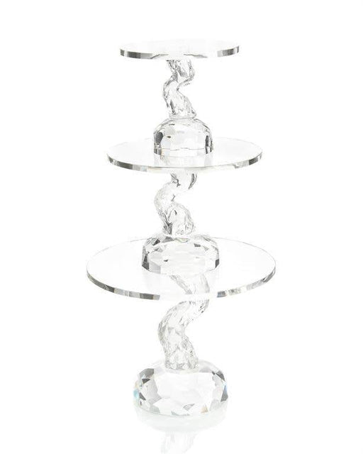 John Richard Three Tier Crystal Plateau