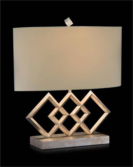John Richard Triple Diamond Table Lamp