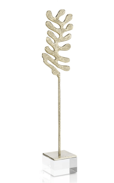 John Richard Unclassified Brass Sea Coral Sculpture I