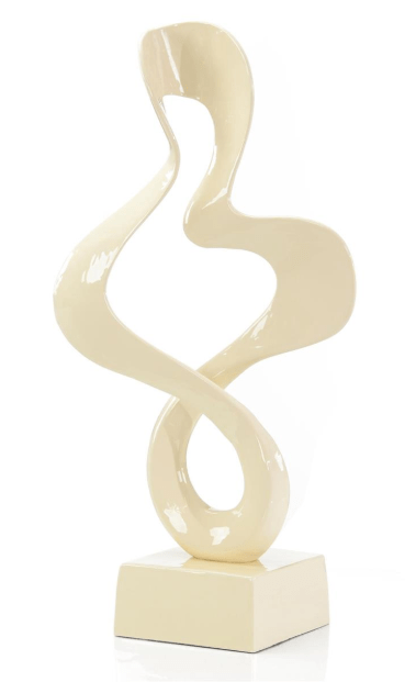 John Richard Unclassified Cream Enamel Sculpture