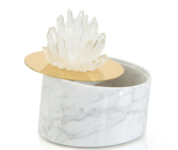 John Richard Unclassified Quartz Embellished Marble Sculpture I