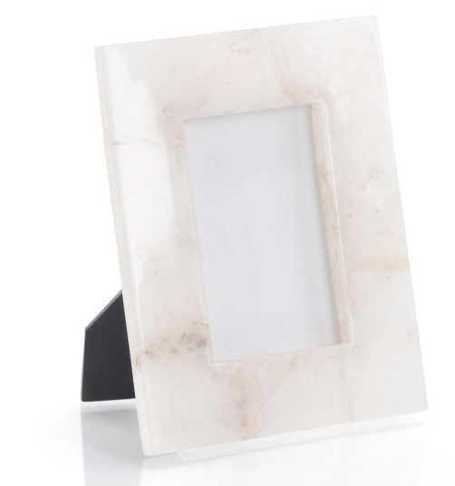 John Richard Unclassified White Translucent Agate Picture Frame