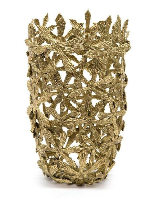 John-Richard Vases Cast Brass Shasta Vase
