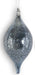 K & K Interiors Ornaments DARK BLUE MERCURY GLASS  FINIAL ORNAMENTS