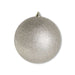 K & K Interiors Unclassified 7.5 Inch Champagne Glittered Shatterproof Round Ornament