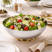Kinor Decor Luxe Linked Stainless Steel Salad Server