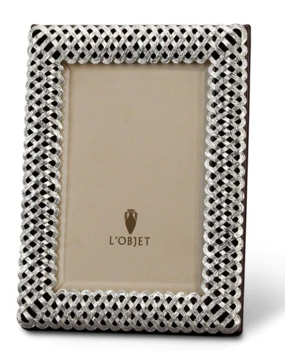 L'Objet Braid Platinum 8x10