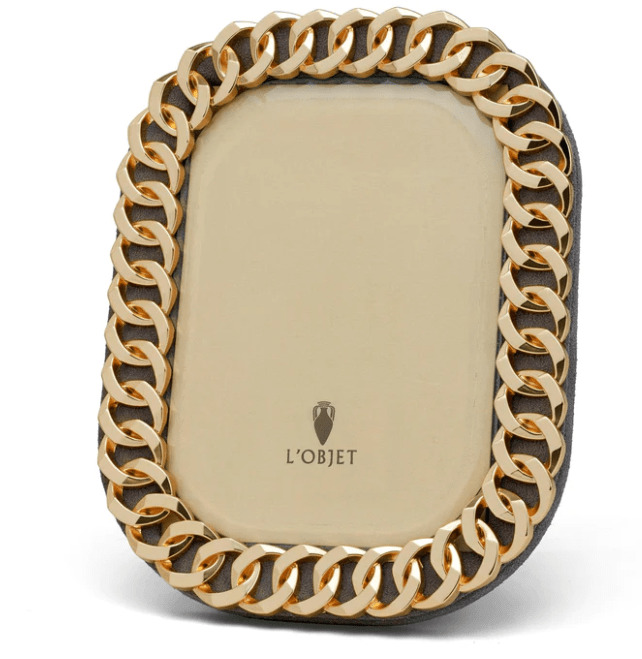 L'Objet Cuban Link Frame - Gold 8x10