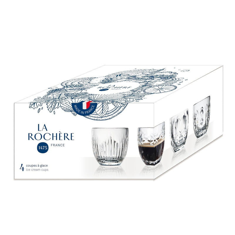 La Rochere NA La Rochere Troquet Assorted Espresso Cup Set -4
