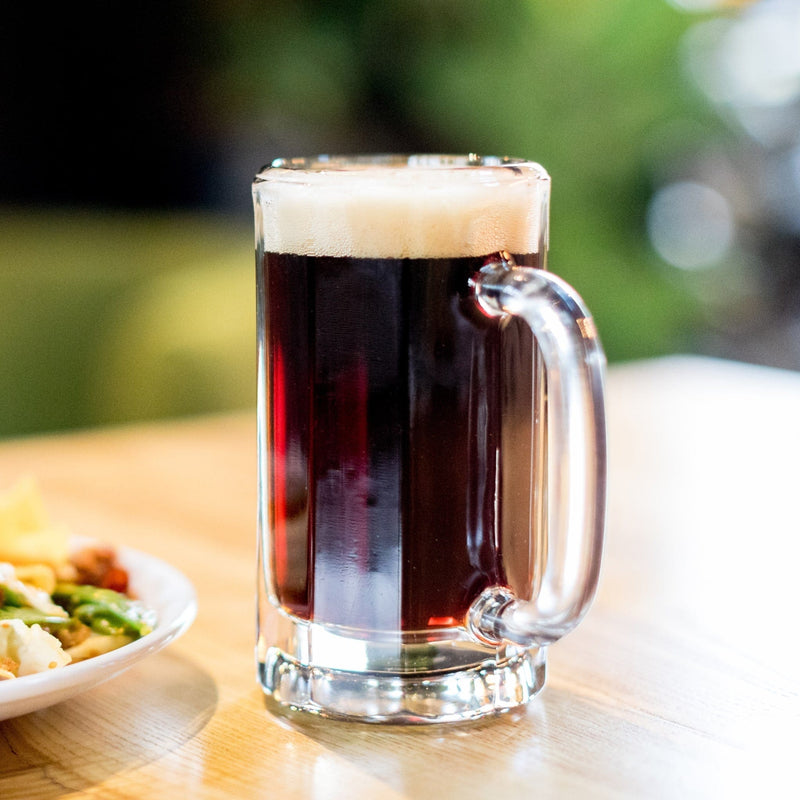 Libbey Beer Libbey Heidelberg Glass Beer Mugs, 16-ounce, Set of 4