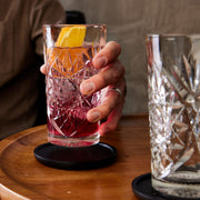 Libbey Beverageware Libbey Hobstar Cooler Glasses, 16-ounce, Set of 4