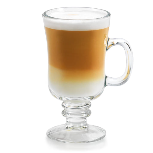 Libbey Beverageware Libbey Irish Coffee Mug Glasses, 8.5-ounce, Set of 4