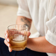 Libbey Beverageware Libbey Paneled Double Old Fashioned Rocks Glasses, 11.2-ounce, Set of 6