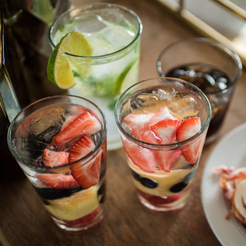 Libbey Cocktails and Spirits Libbey Bar Essentials Double Old Fashioned Glasses, 12-ounce, Set of 6