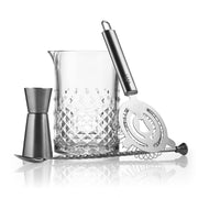 Libbey Cocktails and Spirits Libbey Classic Cocktail Carats 4-Piece Bar Mixing Set