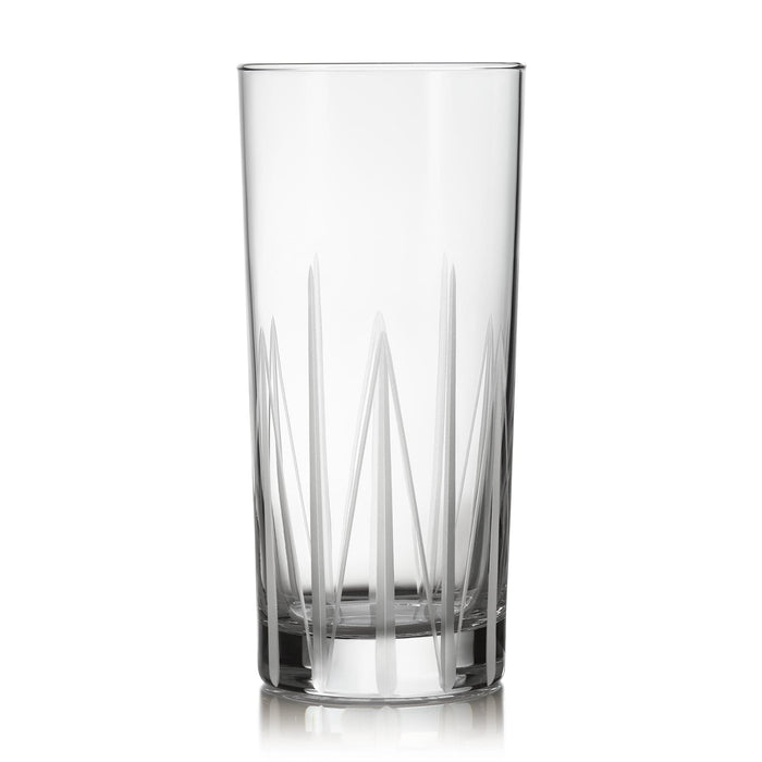 Libbey Cocktails and Spirits Libbey Cut Cocktails Structure Tumbler Glasses, 15.75-ounce, Set of 4