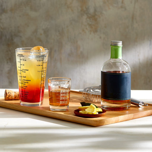 Libbey Cocktails and Spirits Libbey Mixologist Essentials 2-Piece Measuring Glass Set