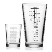 Libbey Cocktails and Spirits Libbey Mixologist Essentials 2-Piece Measuring Glass Set