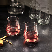 Libbey Cocktails and Spirits Libbey Modern Pets Meow All-Purpose Glasses, 17-ounce, Set of 4