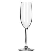 Libbey Stemware Libbey Entertaining Essentials Flute Glasses, 8-ounce, Set of 6