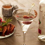 Libbey Stemware Libbey Paneled Martini Glasses, 9.5-ounce, Set of 4