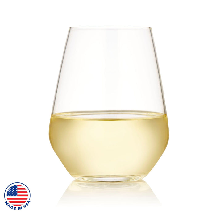 Libbey Stemware Libbey Signature Greenwich Stemless Wine Gift Set of 4, 18-ounce