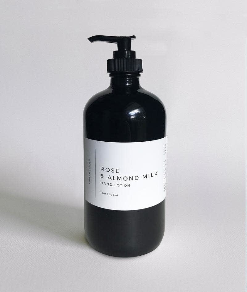 Lightwell Co. Rose & Almond Milk Hand Lotion