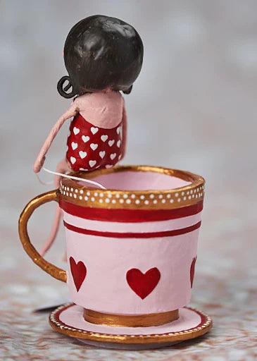 Lori Mitchell Collectible Figurines My Cup of Tea Valentine's Figure by Lori Mitchell