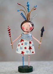 Lori Mitchell Collectible Figurines Putting on a Show Patriotic Figurine by Lori Mitchell