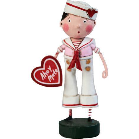 Lori Mitchell Collectible Figurines Sailor Valentine Valentine's Day Figurine by Lori Mitchell