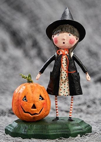 Lori Mitchell Figurines Agatha and Jack Halloween Figurine by Lori Mitchell