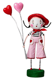 Lori Mitchell Figurines Be Mime Valentine's Day Figurine by Lori Mitchell *New for 2024*