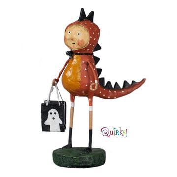 Lori Mitchell Figurines Dinky Dinosaur Halloween Figurine by Lori Mitchell