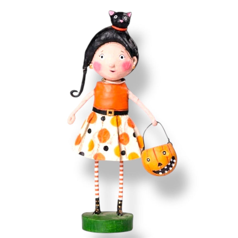 Lori Mitchell Figurines Kit Kat Halloween Figurine by Lori Mitchell *New for 2024*