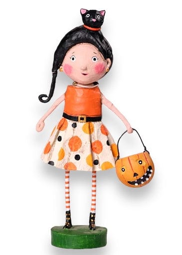 Lori Mitchell Figurines Kit Kat Halloween Figurine by Lori Mitchell *New for 2024*