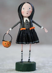 Lori Mitchell Figurines Little Goth Girl Halloween Figurine by Lori Mitchell RETIRED