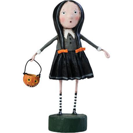 Lori Mitchell Figurines Little Goth Girl Halloween Figurine by Lori Mitchell RETIRED